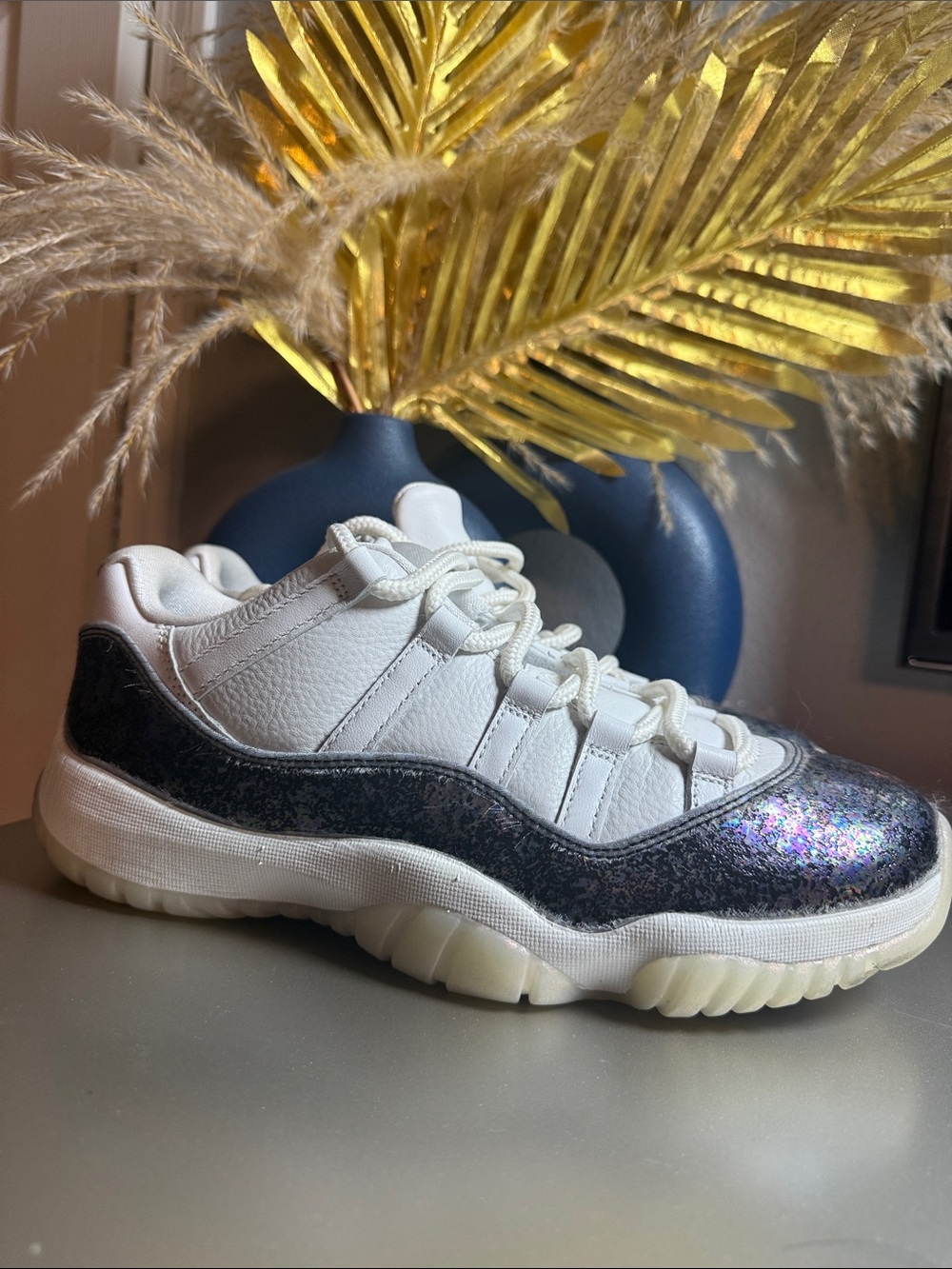 Used/Altered Jordan 11 Retro Low
Year of the Snake Size men’s 9.